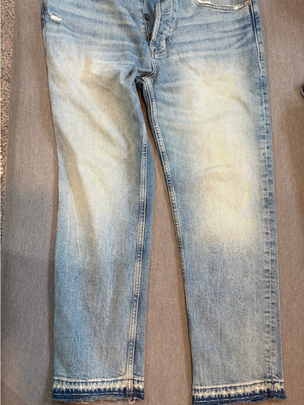 Hudson Jeans Men's Light Blue Straight Leg Jeans